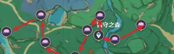 《原神》游戏绯樱绣球详细位置大揭秘（寻找绯樱绣球）