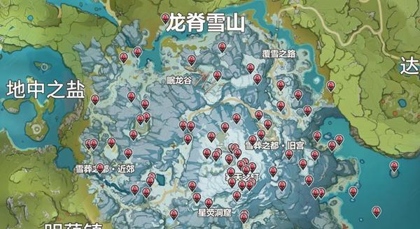 原神三颗忍冬之树在哪里？分布位置详细指南？