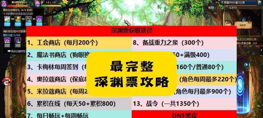 地下城卡进大深渊的方法是什么？如何操作？