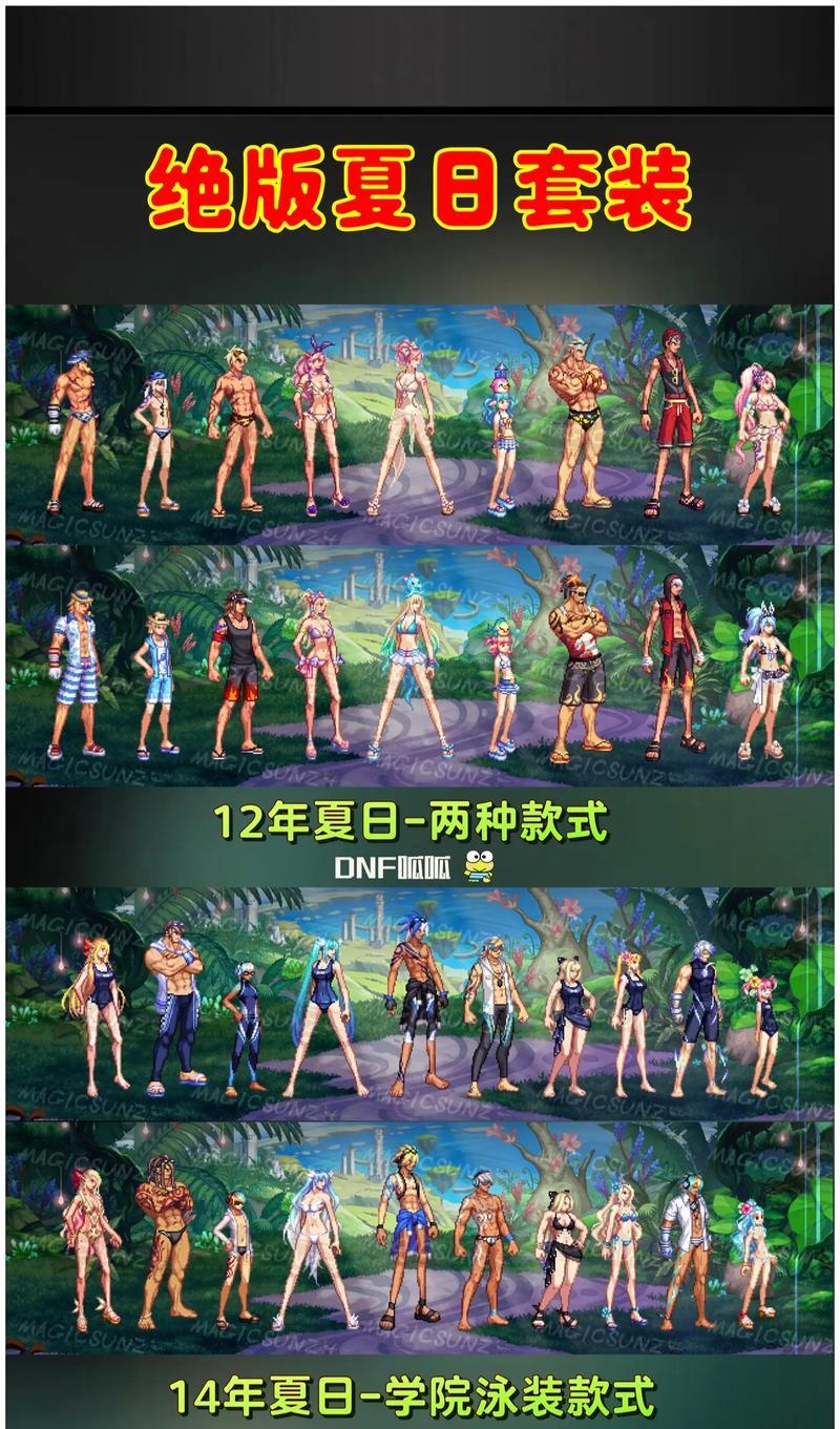DNF夏日时装与装备搭配指南？
