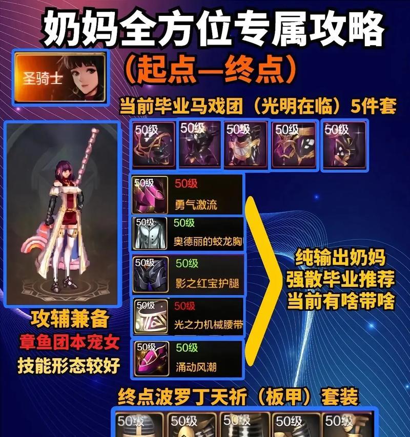地下城手游中奶妈五十级应选择哪件史诗装备？
