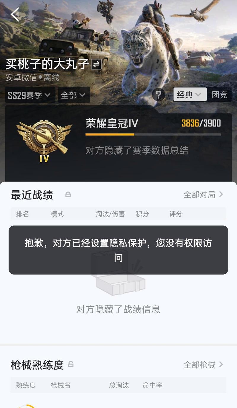绝地求生战绩如何隐藏？隐藏战绩有什么好处？