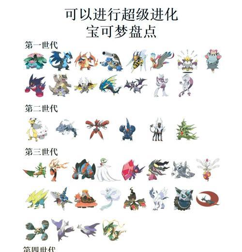口袋妖怪燃之智手机版超进化条件是什么？如何进行超进化？