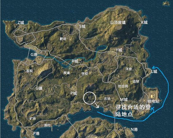 《探秘刺激战场雪地地图的始发站》（发现雪地地图中的资源汇集点）