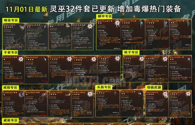 探索暗黑破坏神3的致命武器（揭示游戏中最强大的装备和战斗武器的秘密）