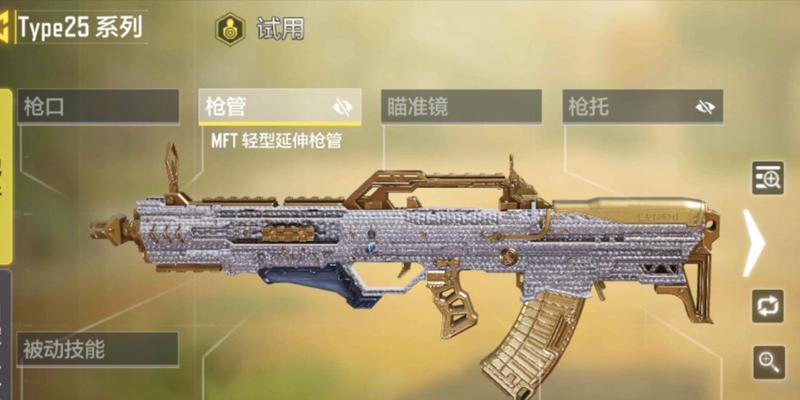 《使命召唤手游新手武器选择指南》（新手如何选择适合自己的武器）