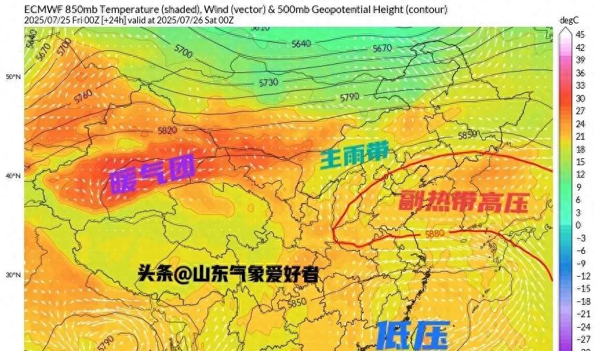台风低压环流继续北上，山东南部旱情加剧，何时才能迎来强降雨？