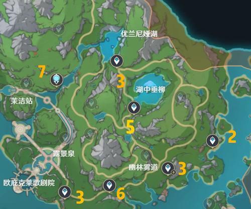 原神手游风晶蝶位置揭秘（快来找到它们）