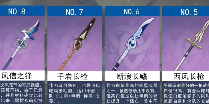 原神申鹤专武用哪个武器？——揭秘原神申鹤专武及最佳武器选择！