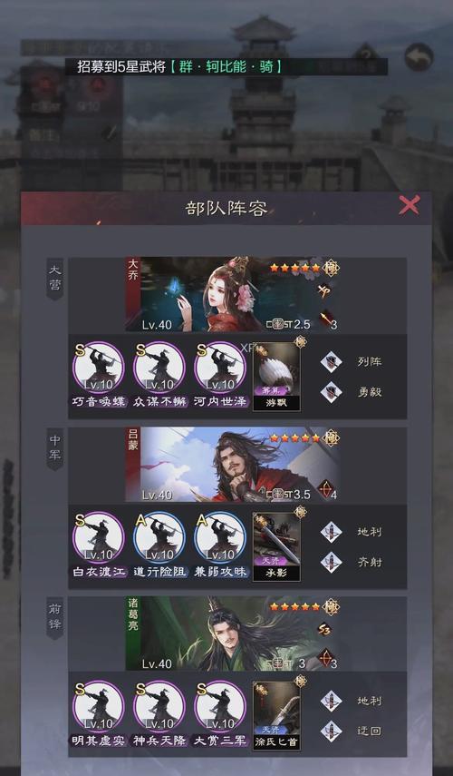 以征服与霸业为题，教你打造完美的罗宾汉阵容（打造强大的战斗阵容）