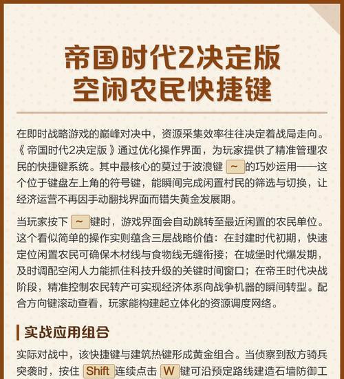 《帝国时代2征服者中文版秘籍的使用与效果分析》（挑战全新版图）